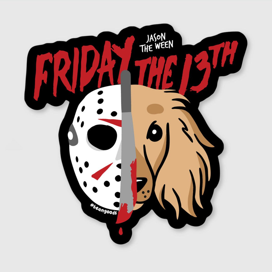 jason the ween sticker - bean goods