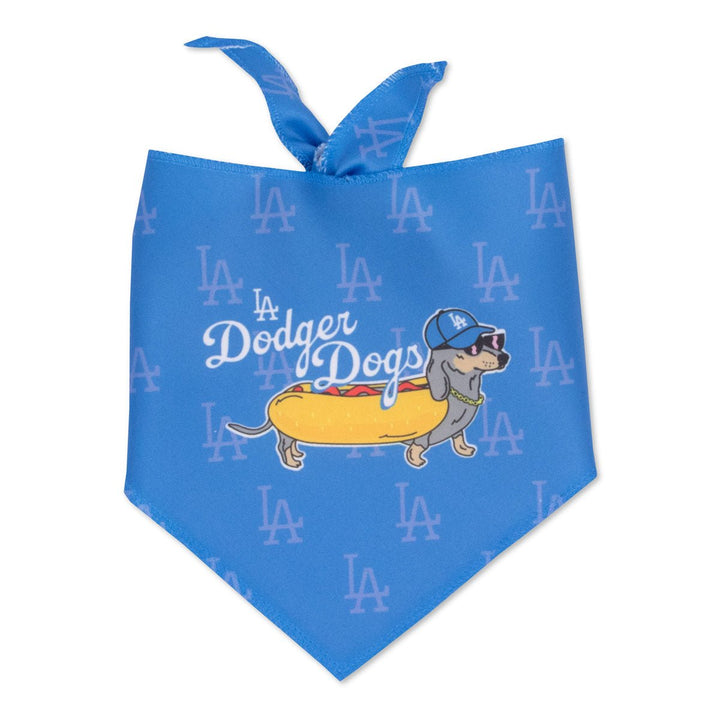 LA dodger dogs bandana - bean goods