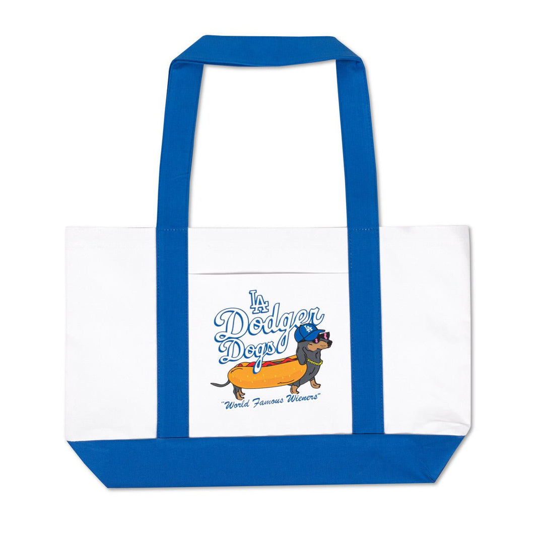 LA dodger dogs maxi tote - bean goods