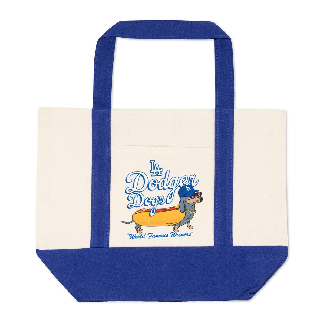 LA dodger dogs mini tote - bean goods