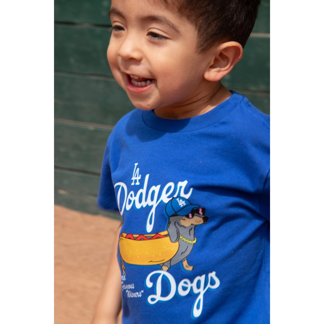la dodger dogs toddler tee - bean goods