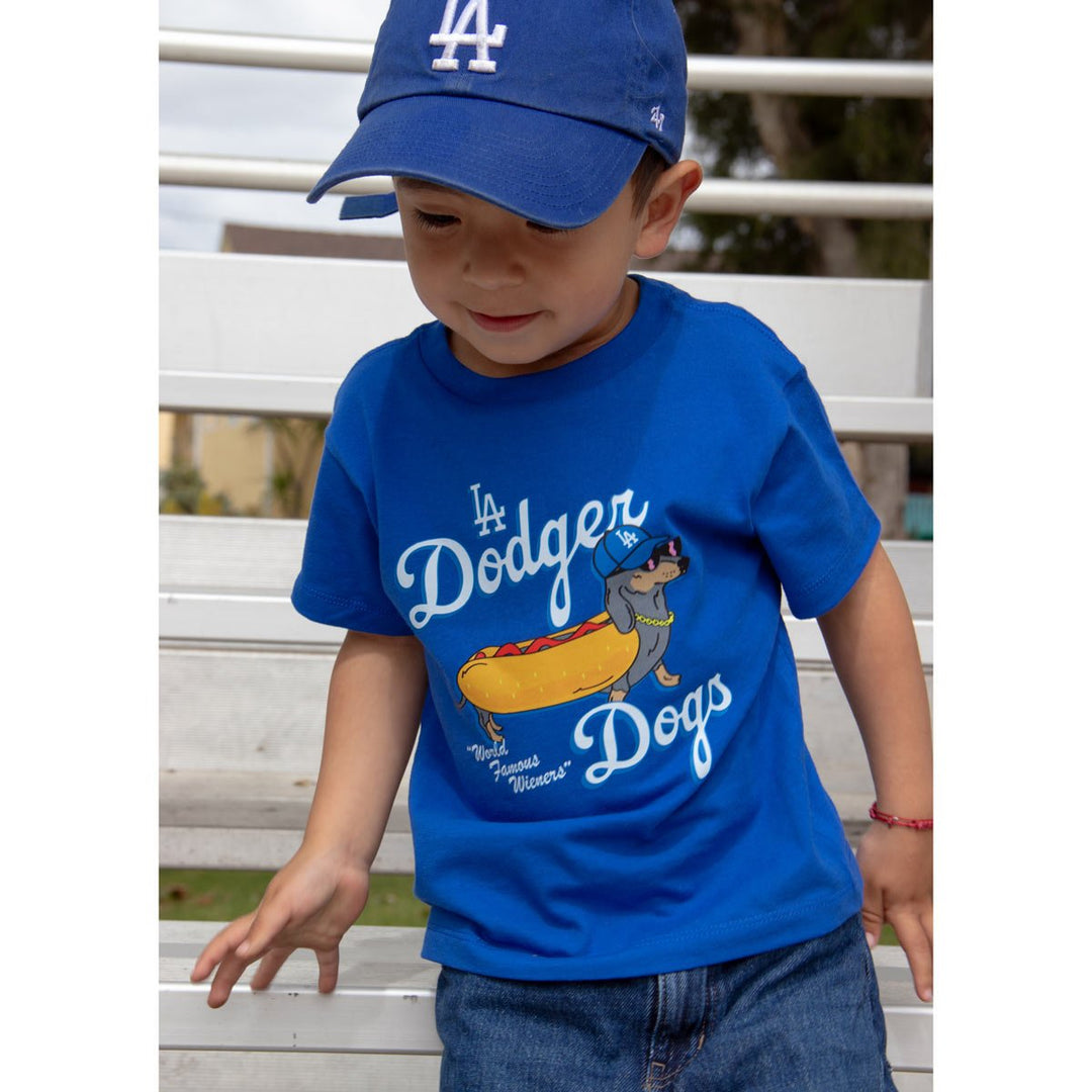 la dodger dogs toddler tee - bean goods