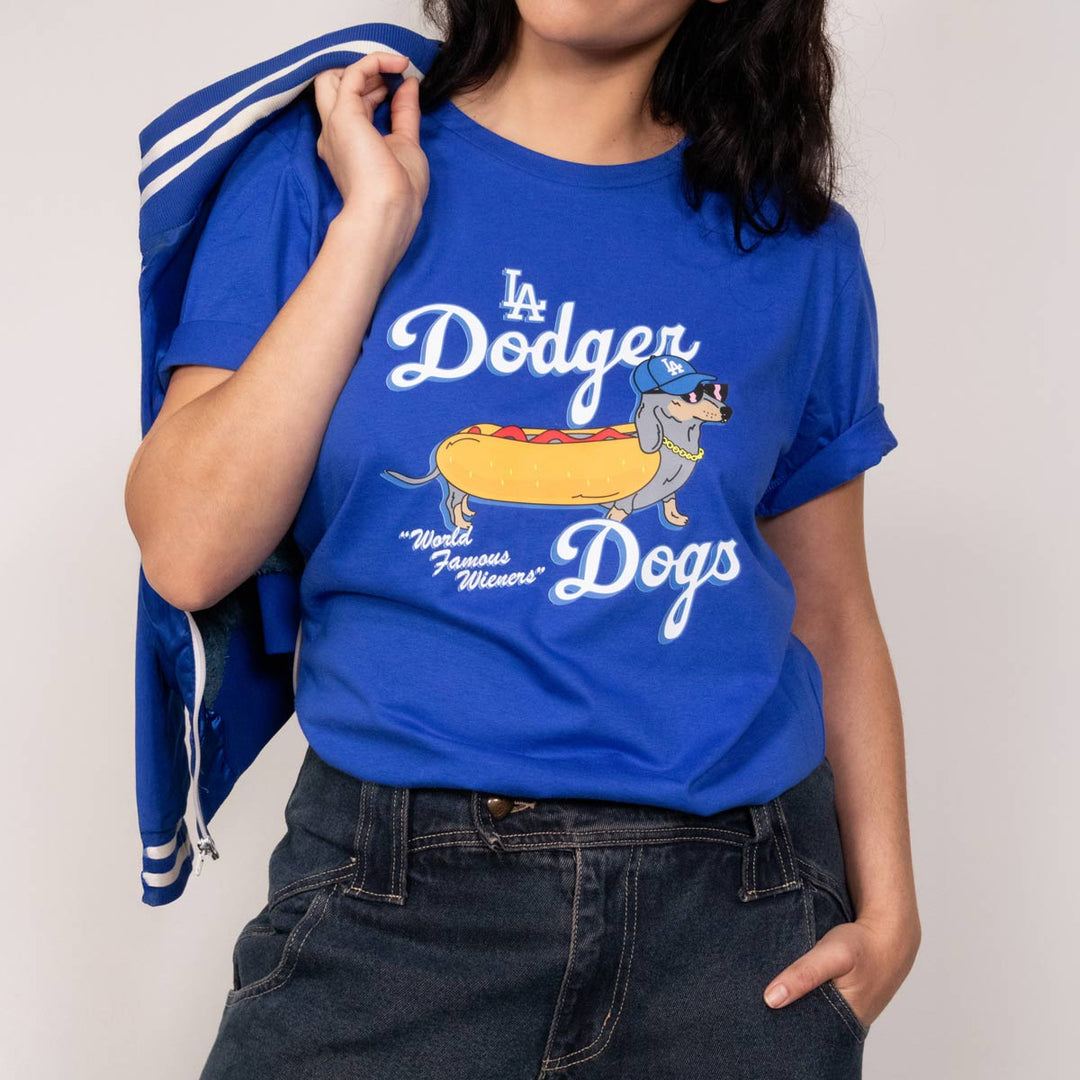 LA dodger dogs unisex tee - bean goods