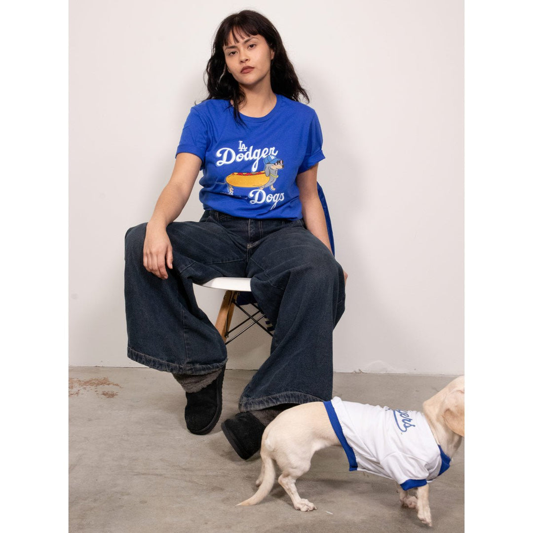 LA dodger dogs unisex tee - bean goods