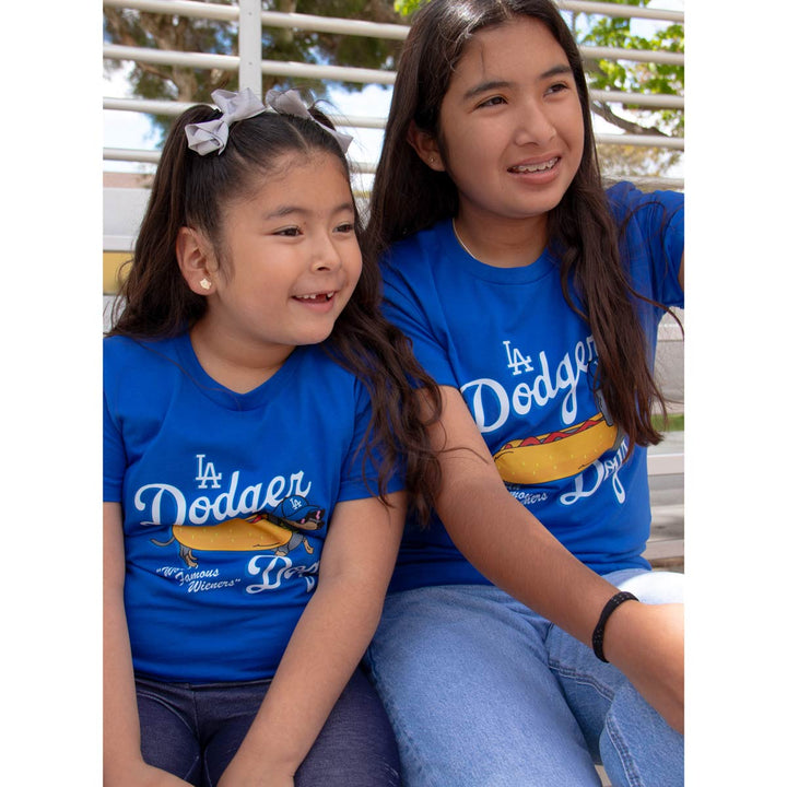 la dodger dogs youth tee - bean goods