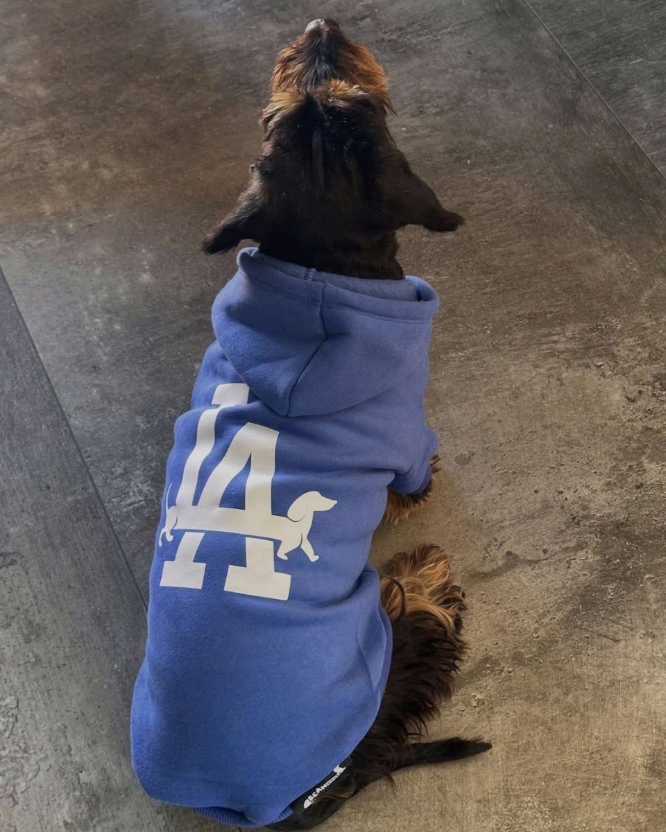 LA weens doxie hoodie - bean goods