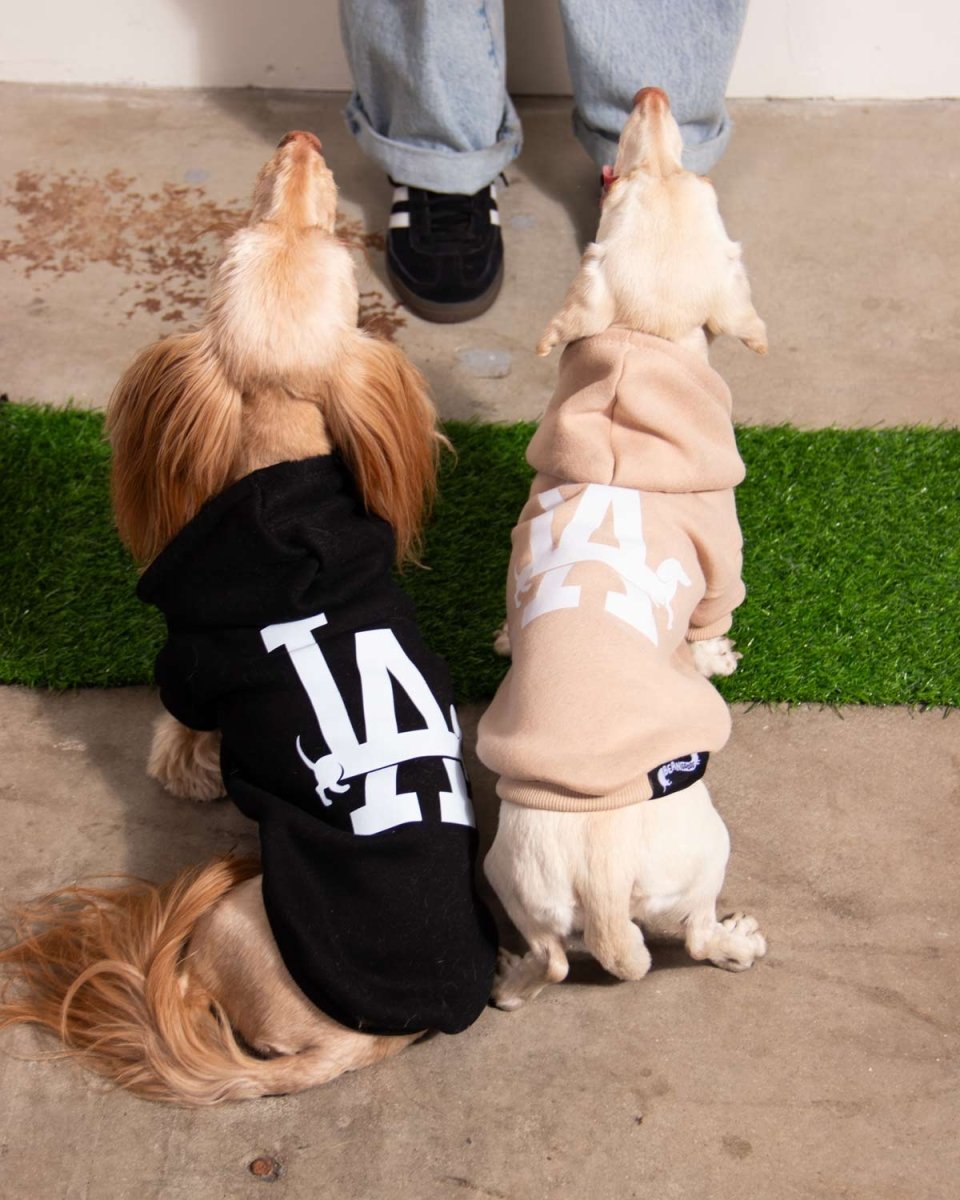 LA weens doxie hoodie | midnight - bean goods