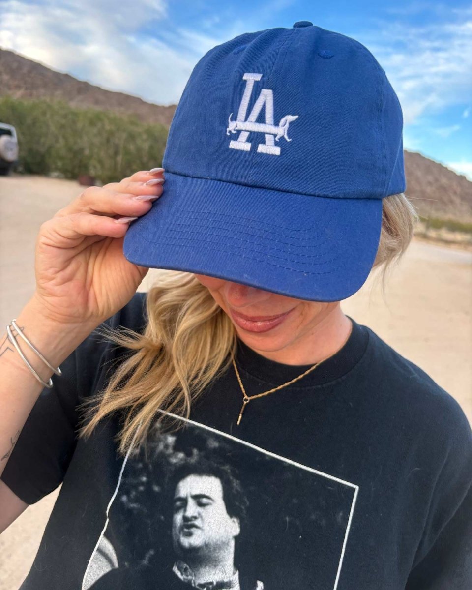 LA weens embroidered dad hat - bean goods