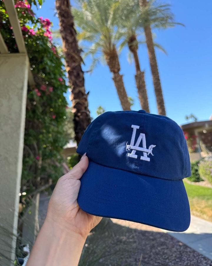 LA weens embroidered dad hat - bean goods