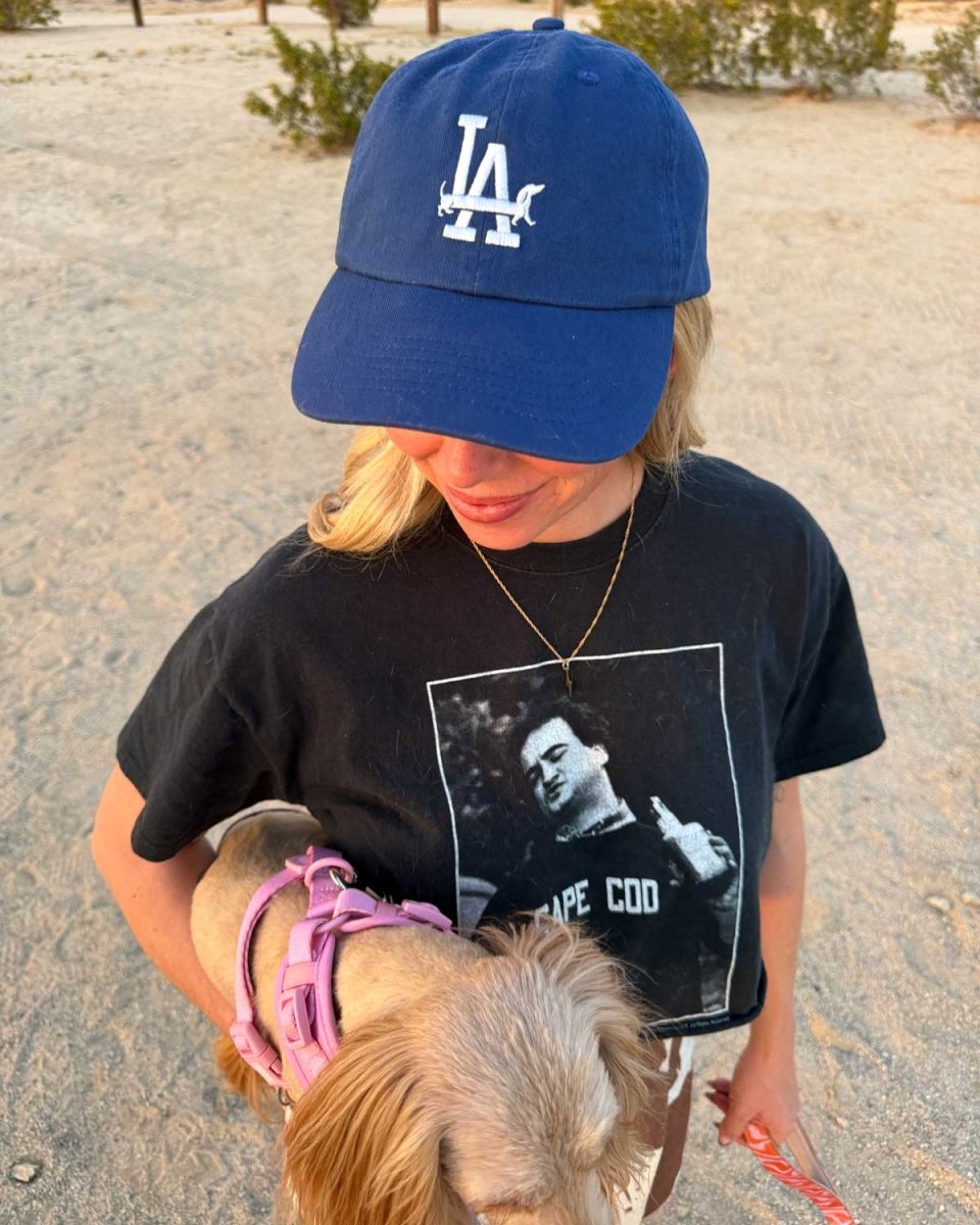 LA weens embroidered dad hat - bean goods