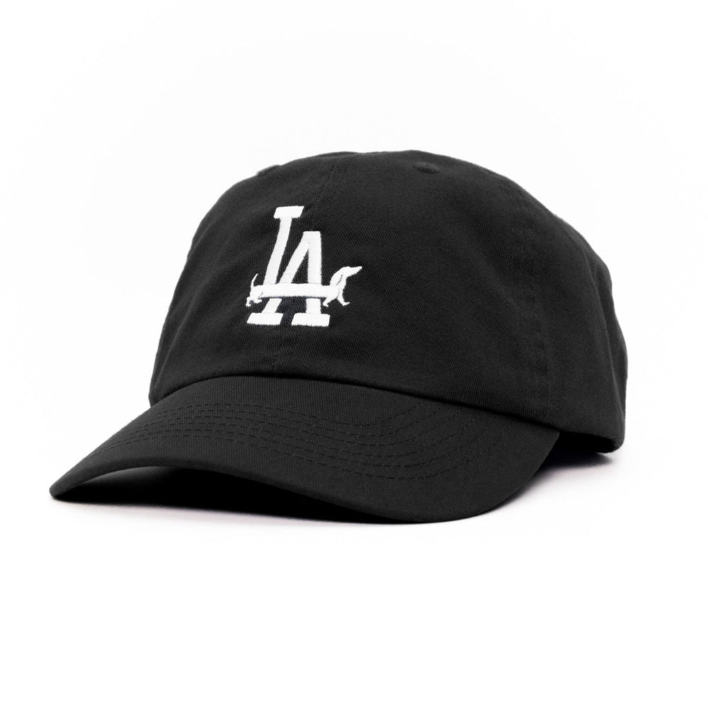 LA weens embroidered dad hat | black - bean goods