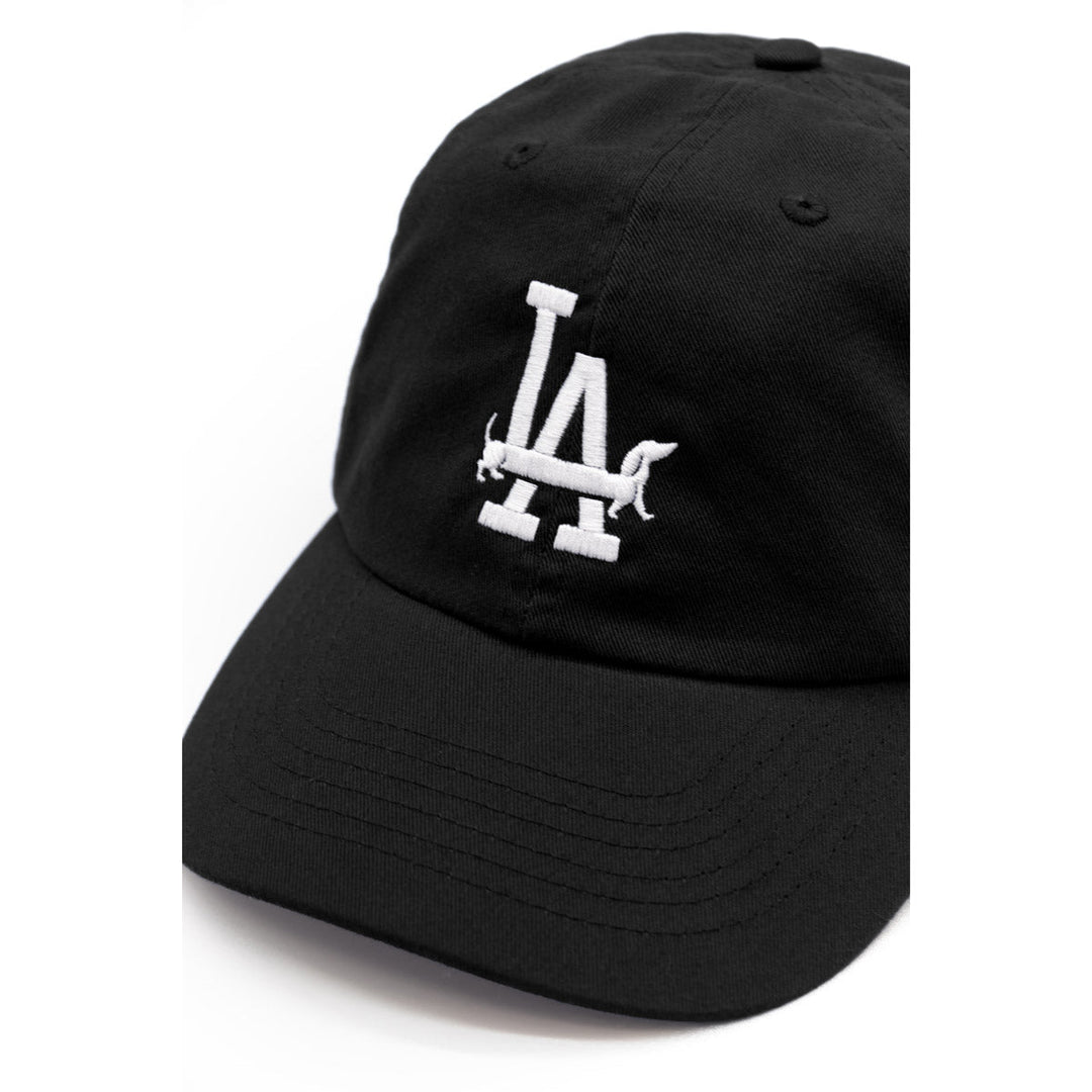LA weens embroidered dad hat | black - bean goods