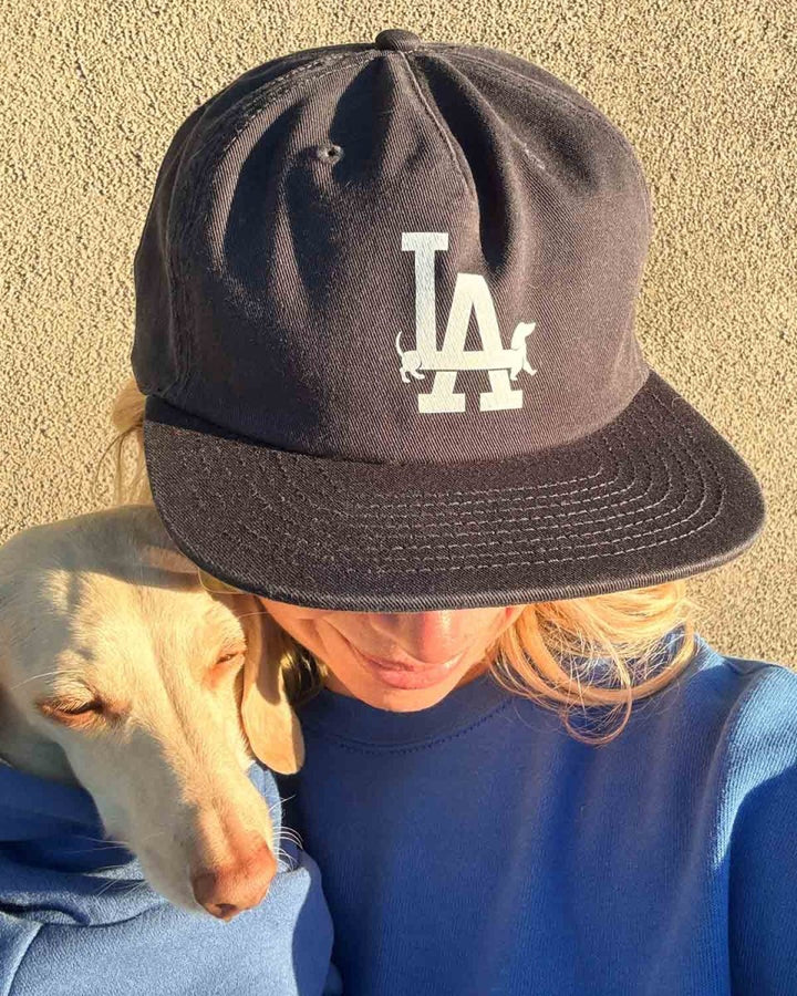 LA weens five panel cap - bean goods