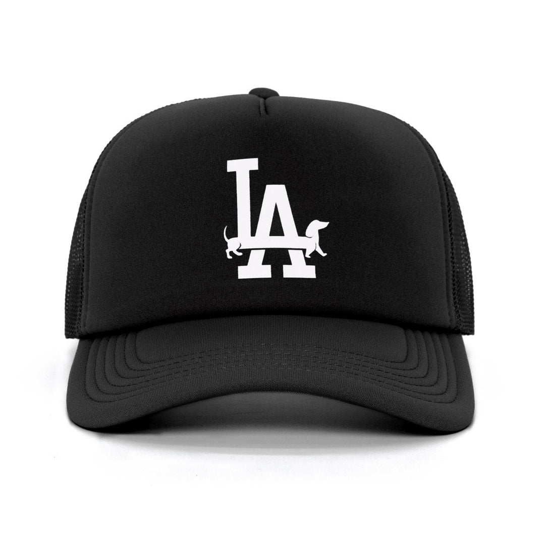 LA WEENS trucker hat | black - bean goods