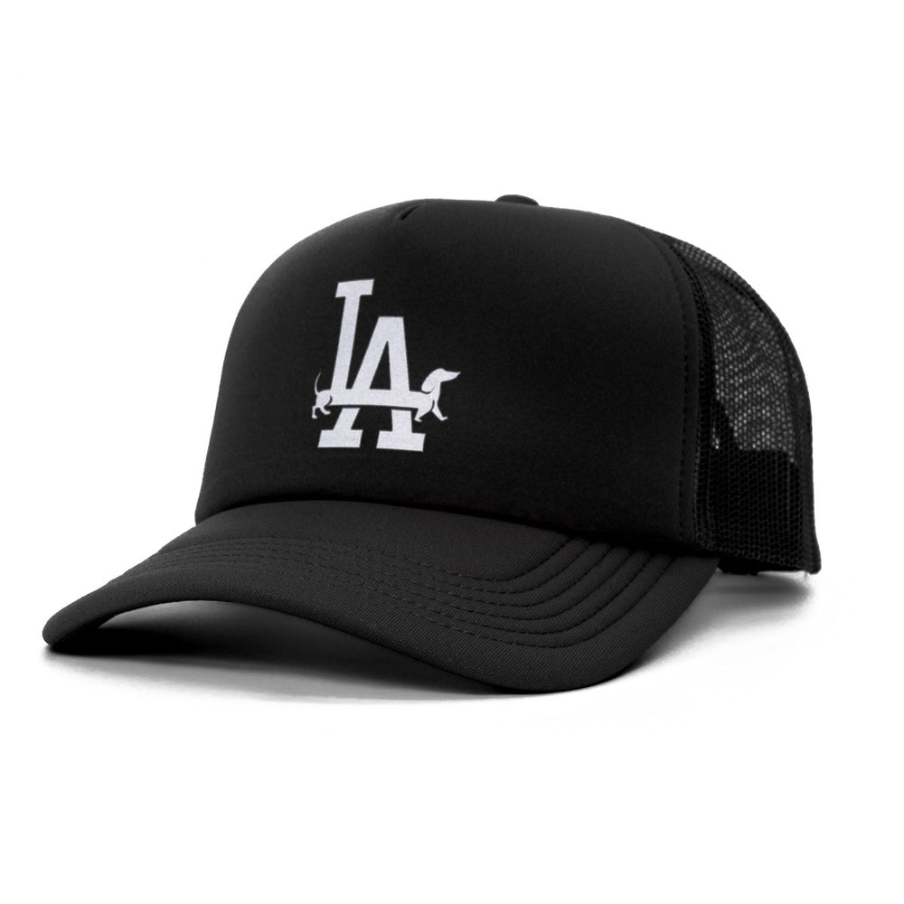 LA WEENS trucker hat | black - bean goods