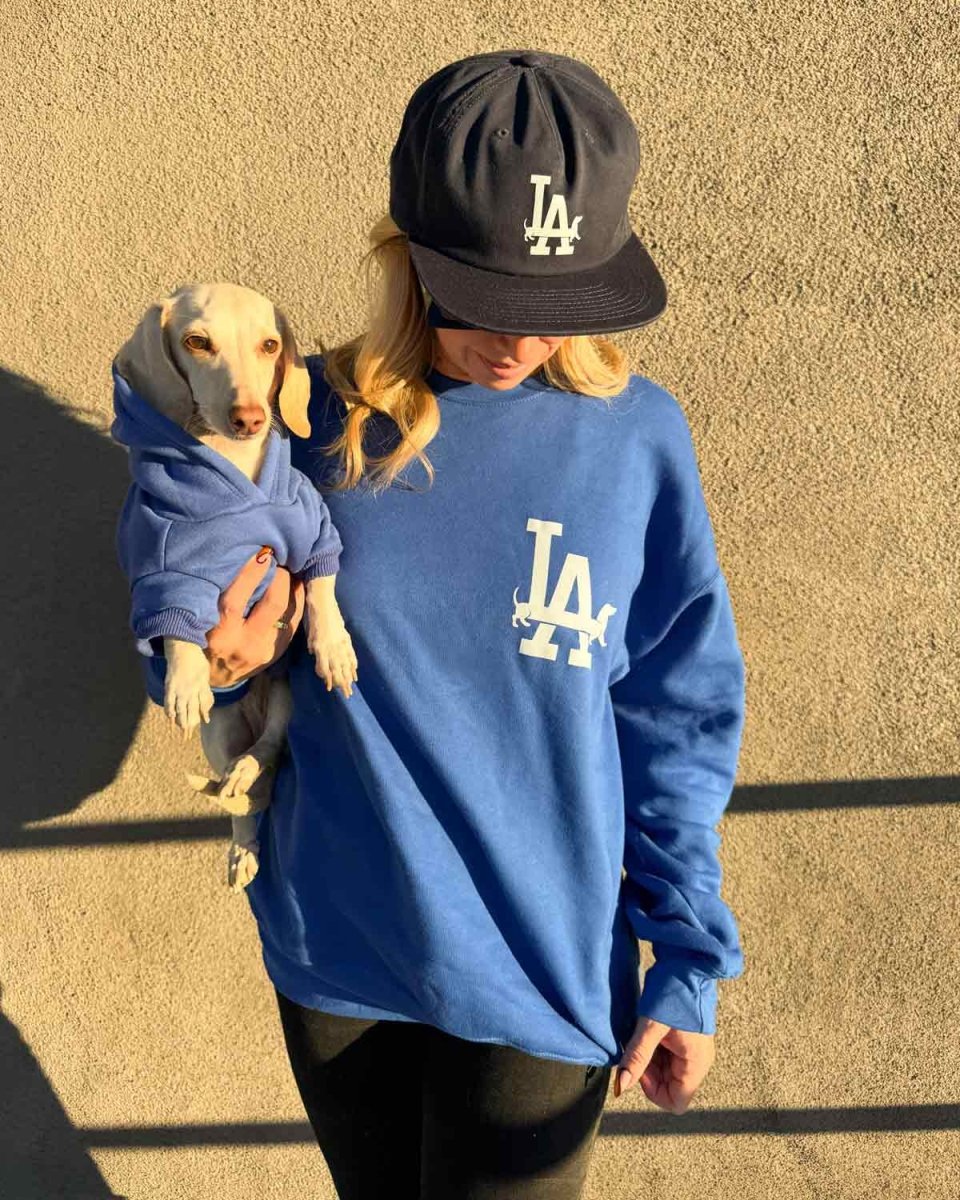 LA weens unisex premium crew sweatshirt - bean goods