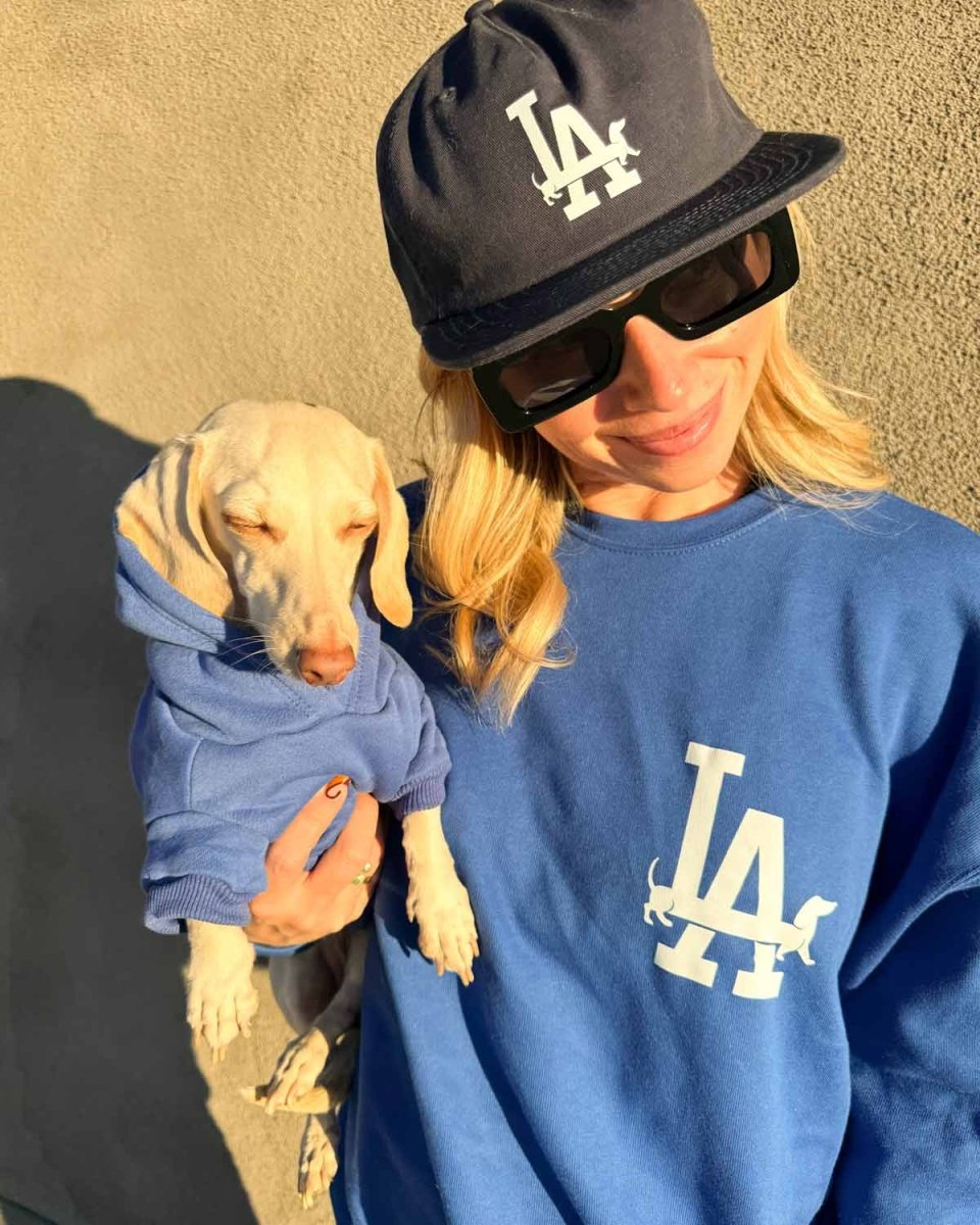 LA weens unisex premium crew sweatshirt - bean goods