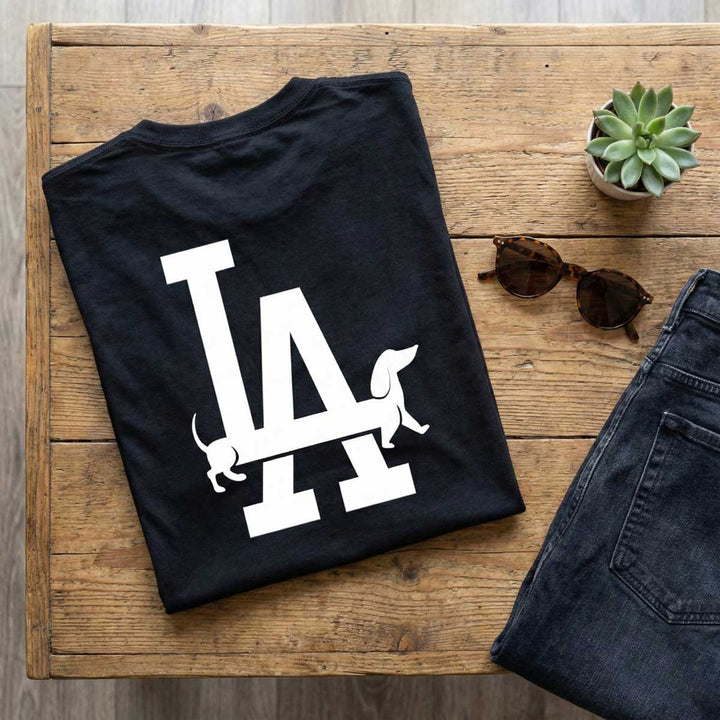 LA WEENS unisex tee | black - bean goods