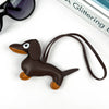 Leather Weenie Bag Charm