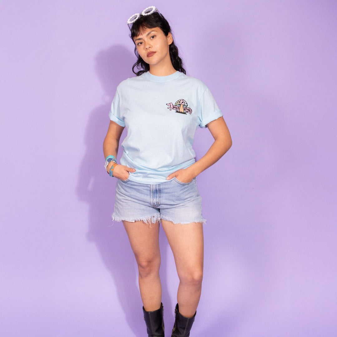 *limited edition* weenstock unisex tee | blueberry - bean goods