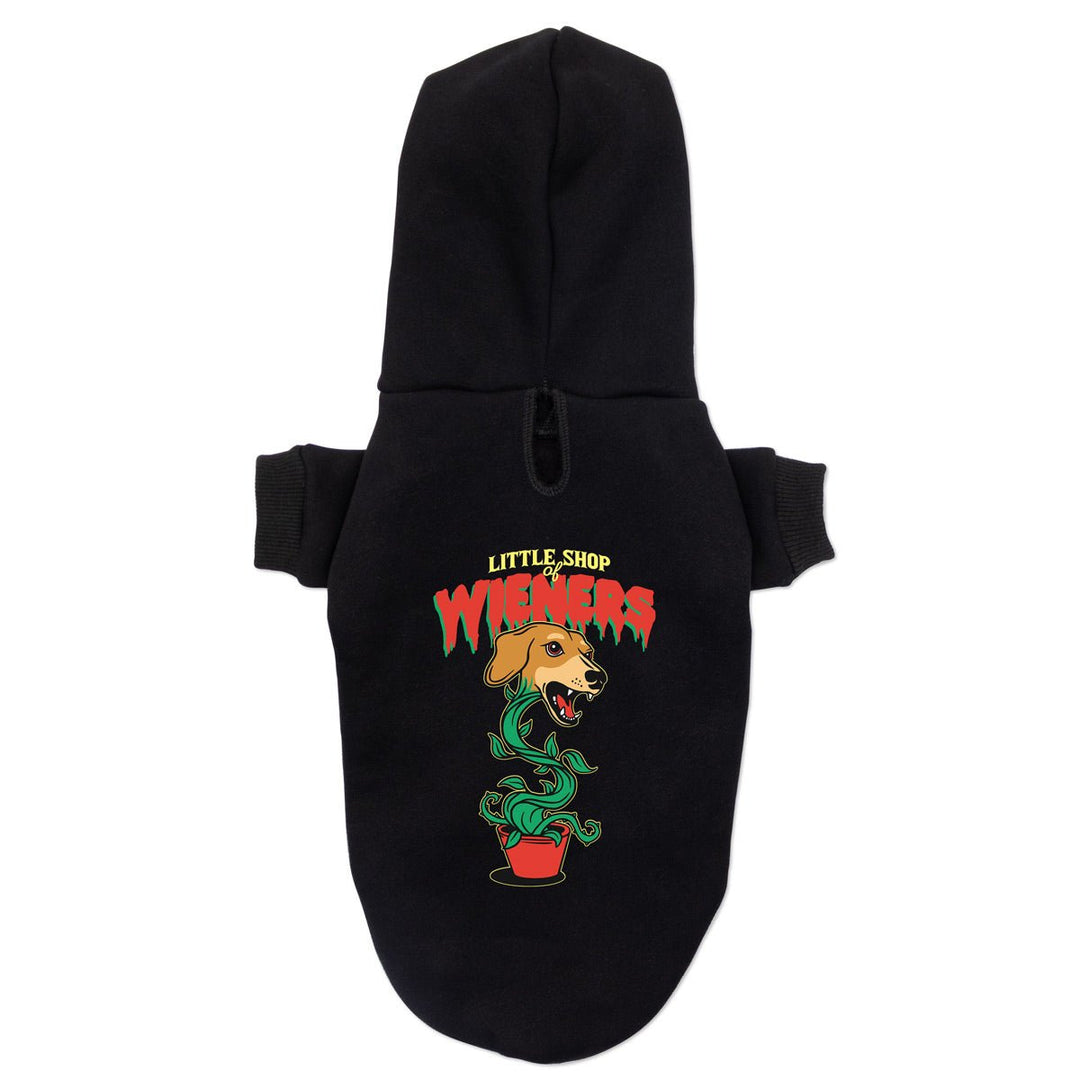 little shop of wieners doxie hoodie - bean goods