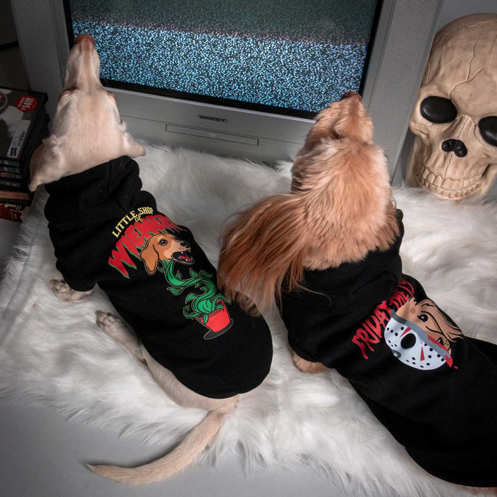 little shop of wieners doxie hoodie - bean goods