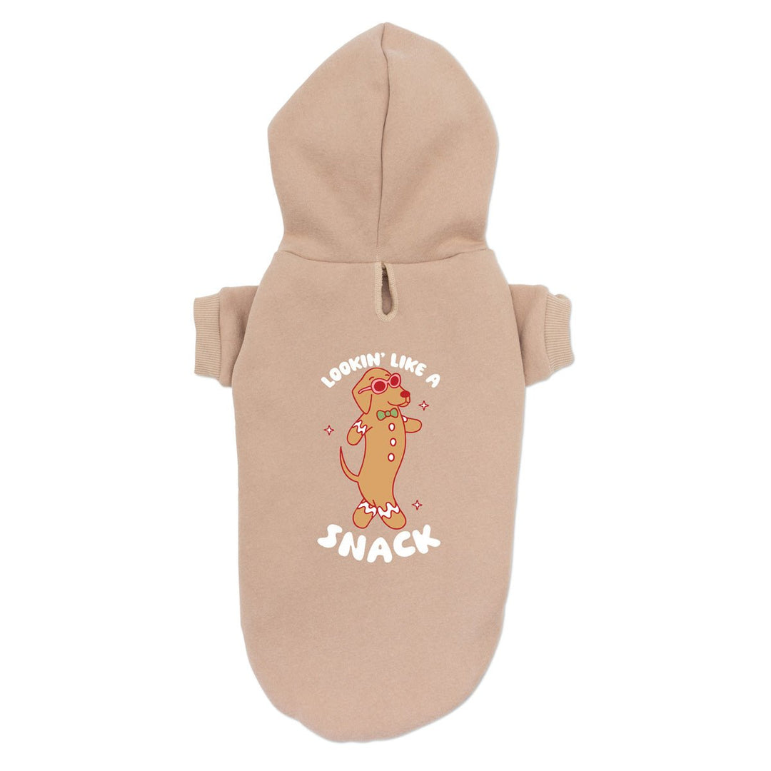 lookin like a snack doxie hoodie - bean goods