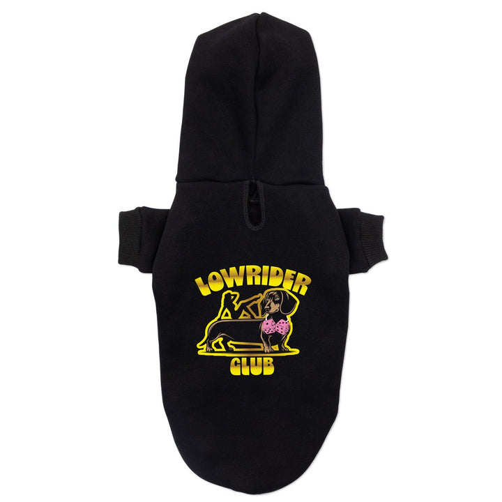 lowrider club doxie hoodie - bean goods