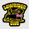 lowrider club sticker
