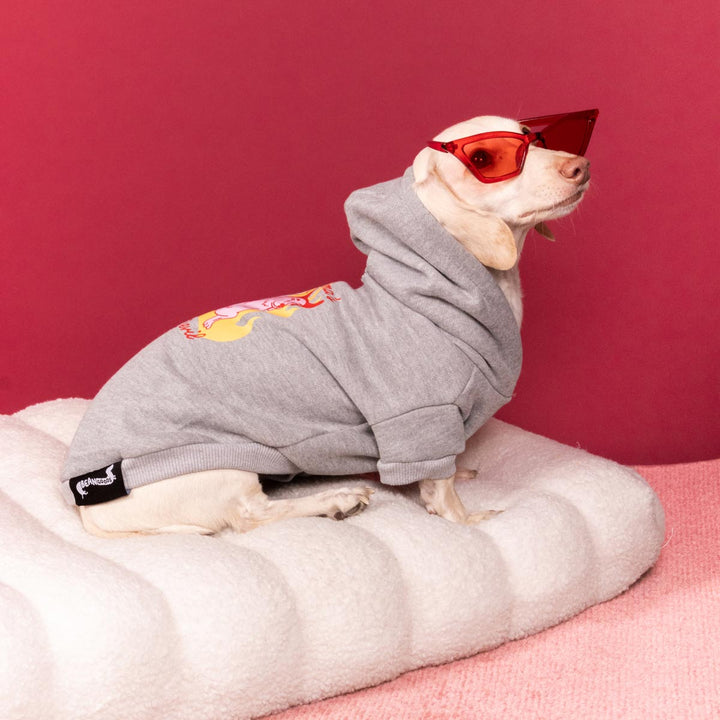 mama’s little devil doxie hoodie - bean goods