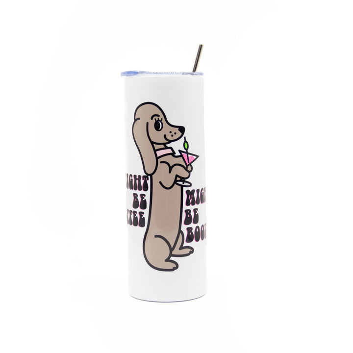 might be coffee, might be booze tumbler - bean goods