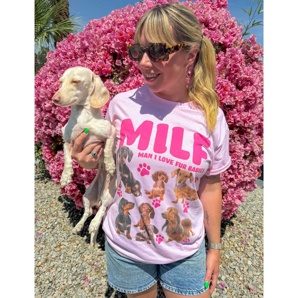 MILF unisex tee - bean goods