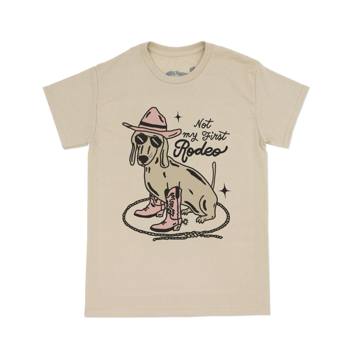 not my first rodeo unisex tee | desert dust - bean goods