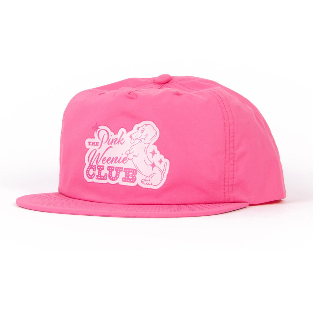 pink weenie club hat - bean goods