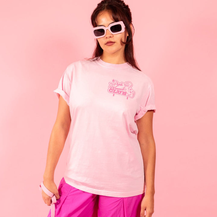 pink weenie club unisex tee - bean goods