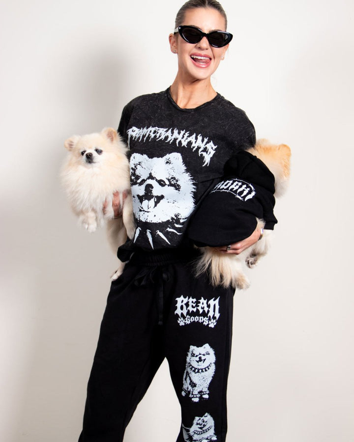 pomeranian unisex tee | midnight mineral wash - bean goods