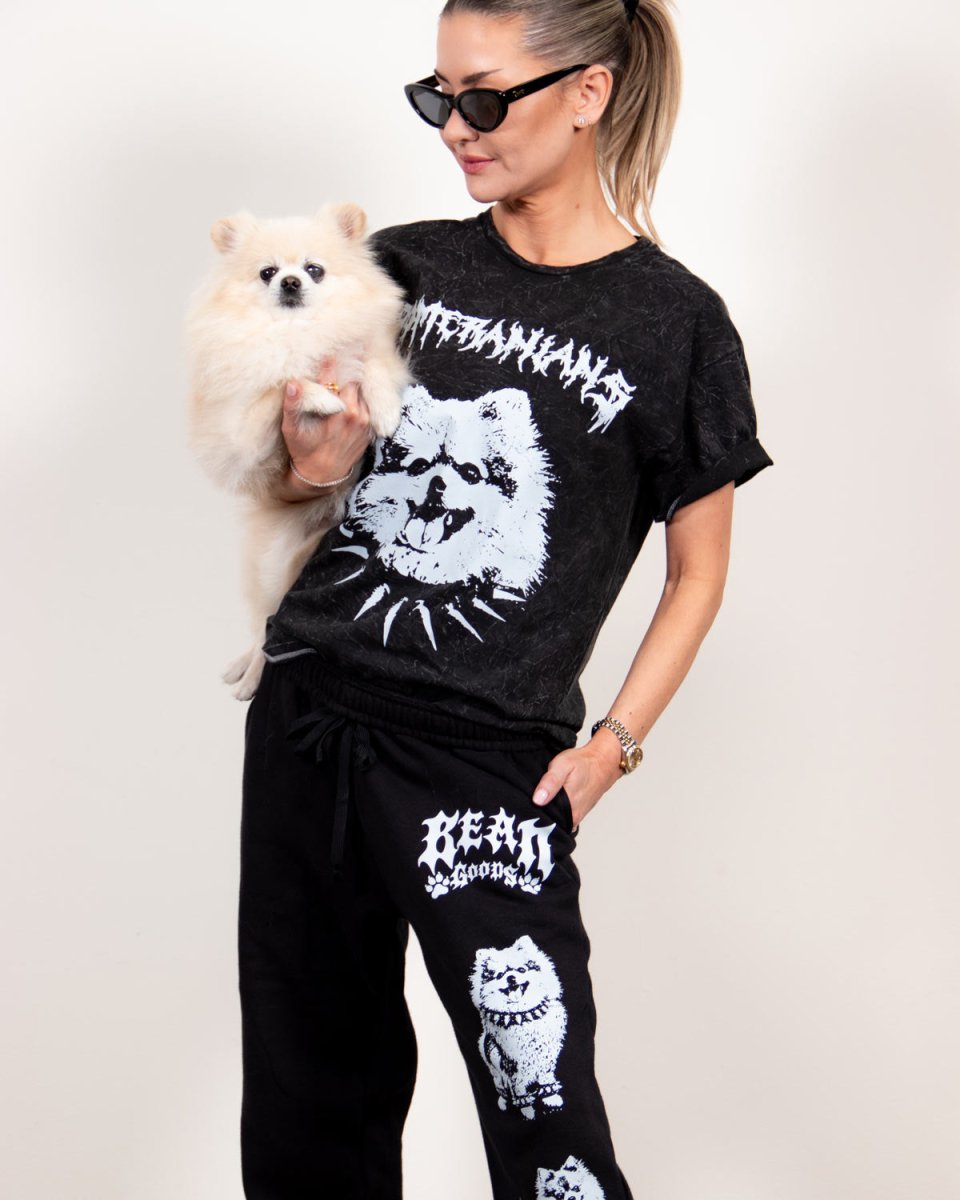 pomeranian unisex tee | midnight mineral wash - bean goods