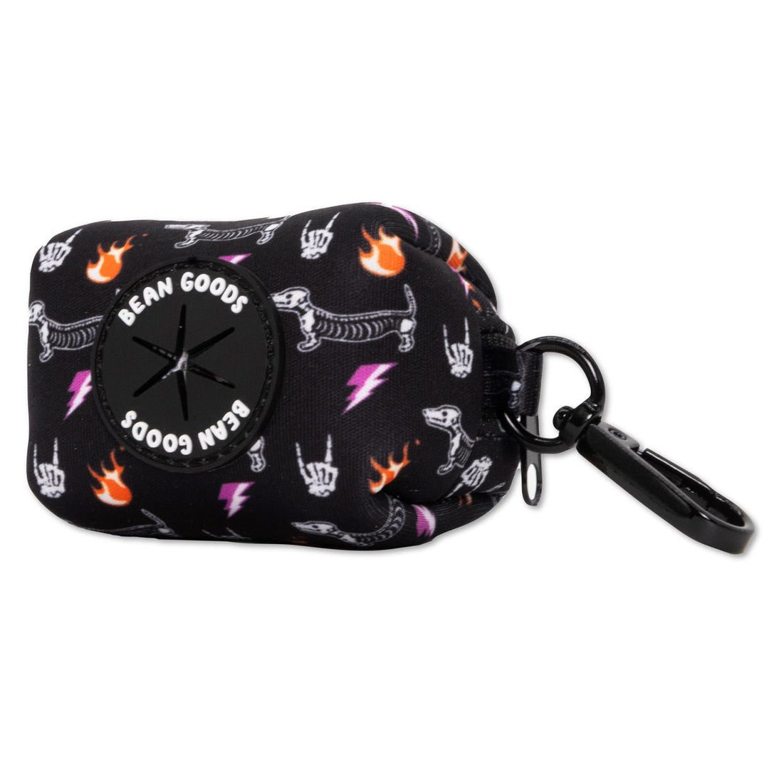 poop bag pouch - skeleween - bean goods