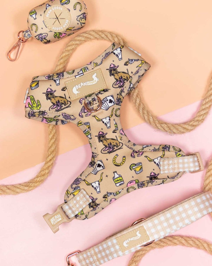 *pre - order* adjustable harness - not my first rodeo - bean goods