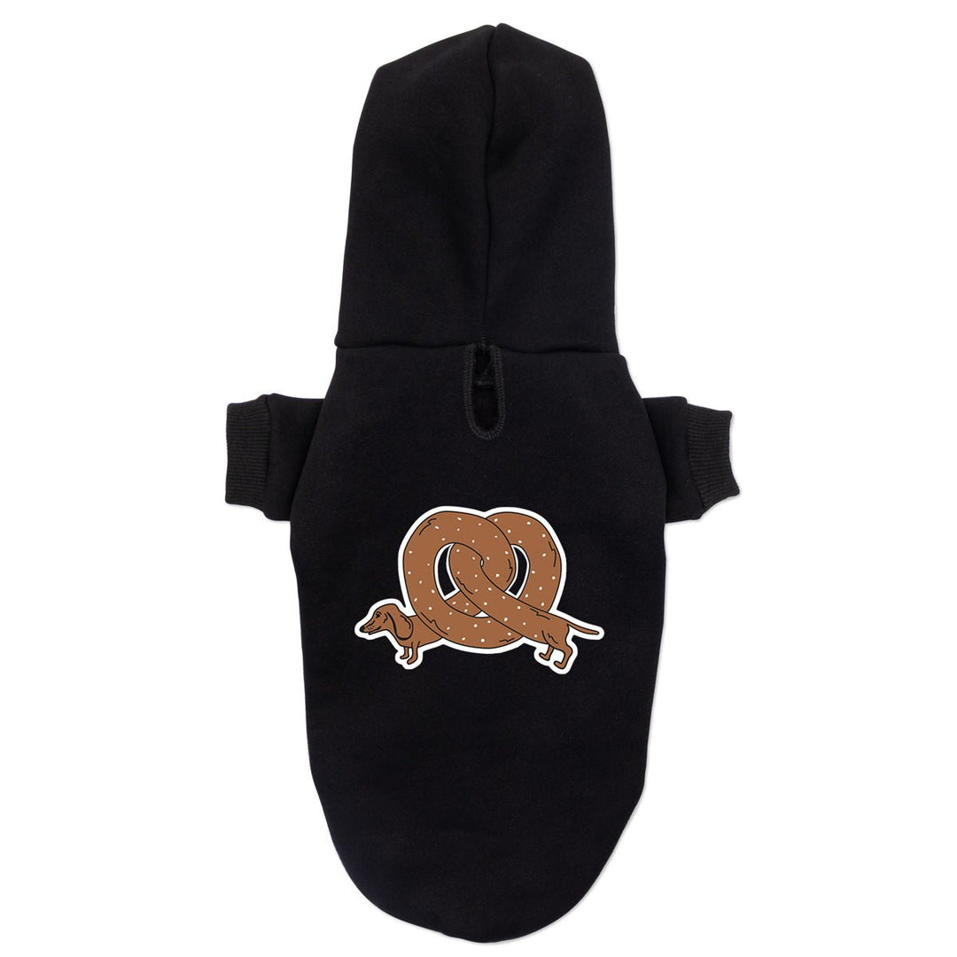 pretzel ween doxie hoodie | midnight - bean goods