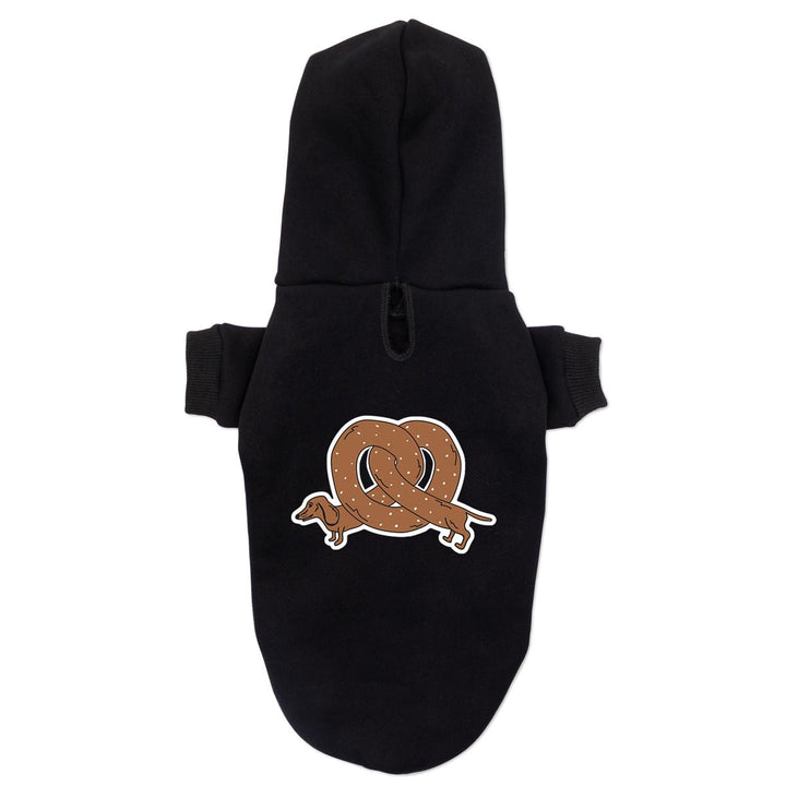 pretzel ween doxie hoodie | midnight - bean goods