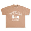 property of wiener dogs unisex boxy tee | dune