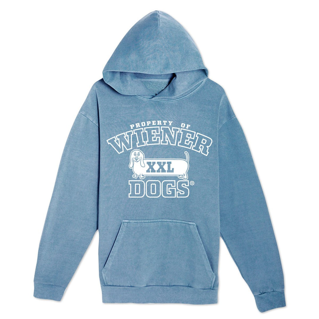 property of wiener dogs unisex hoodie | ocean - bean goods