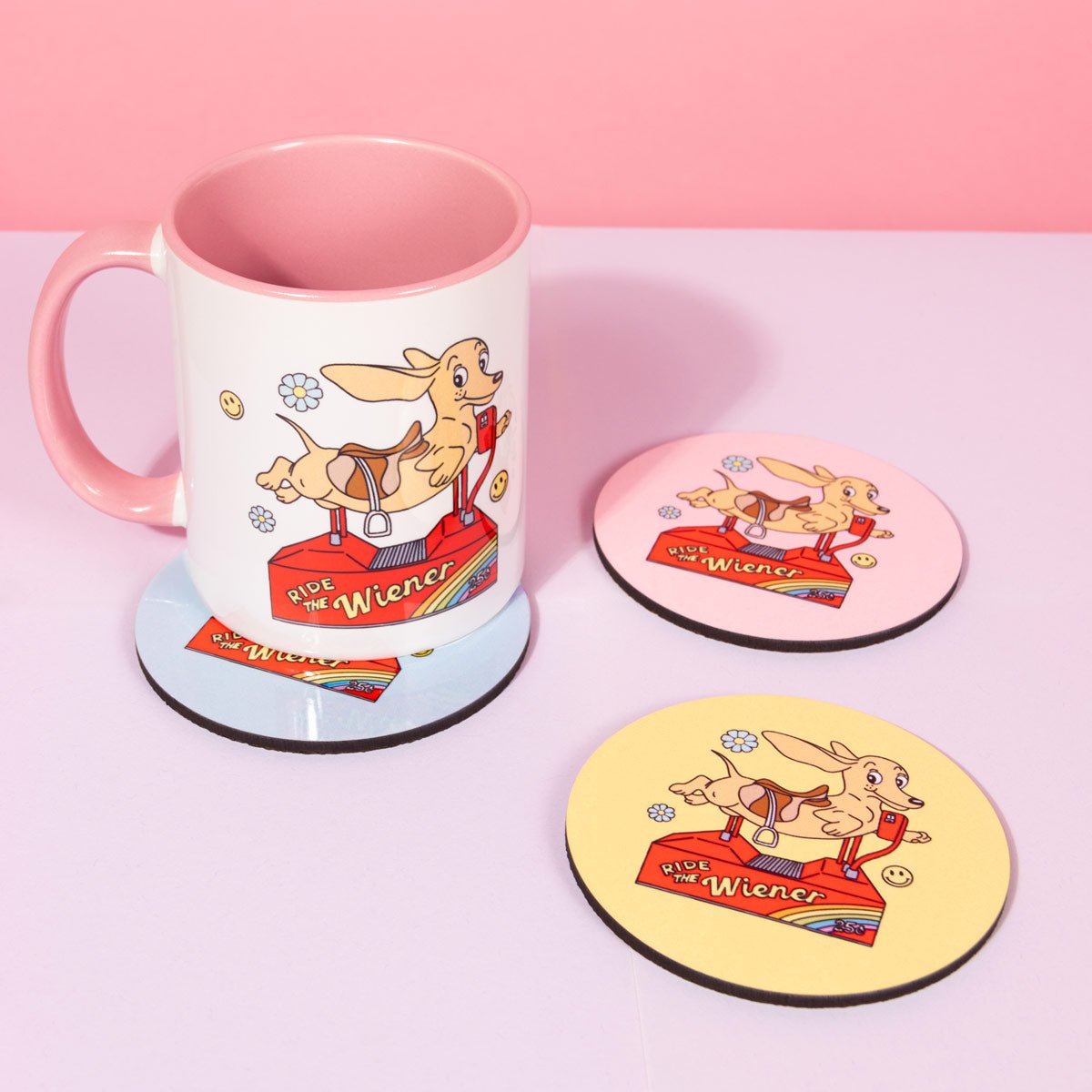 ride the wiener coaster set - bean goods