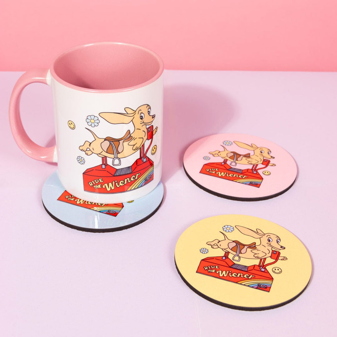 ride the wiener mug - bean goods