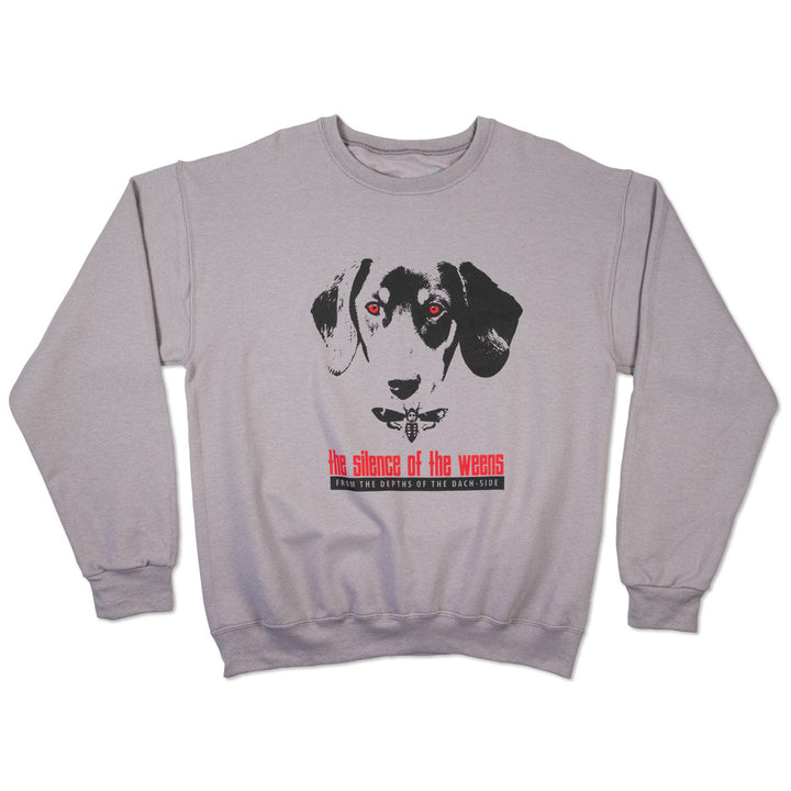 silence of the weens unisex crew sweatshirt - bean goods