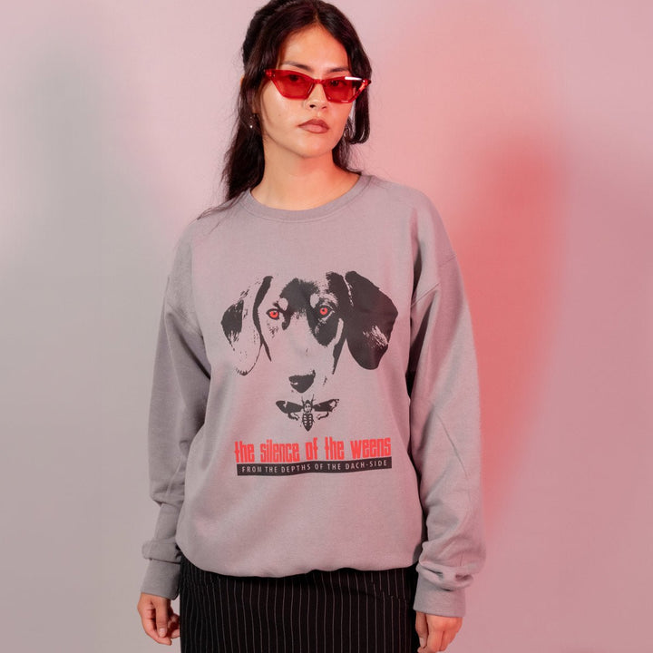 silence of the weens unisex crew sweatshirt - bean goods