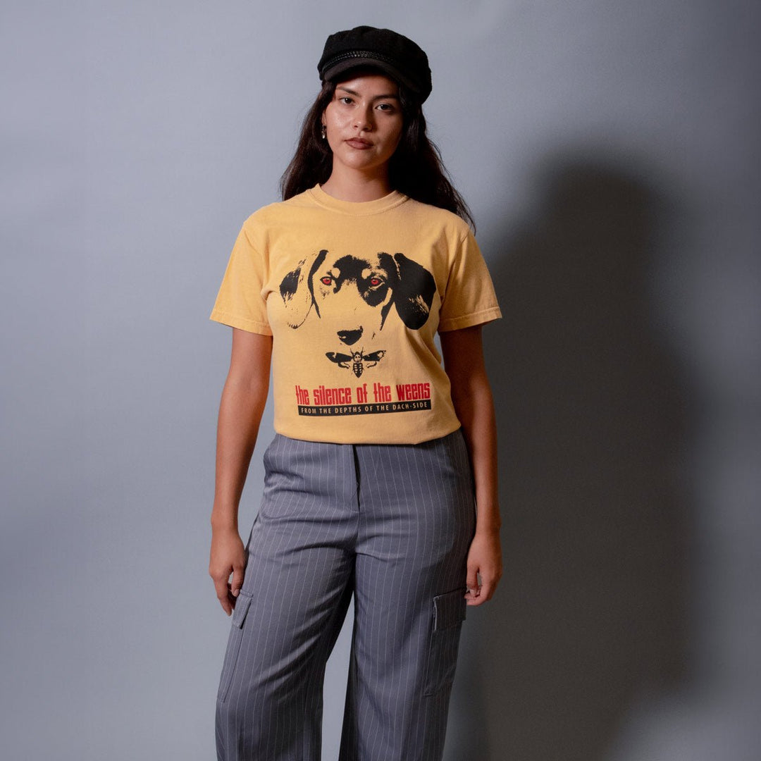 silence of the weens unisex tee | muzzle mustard - bean goods