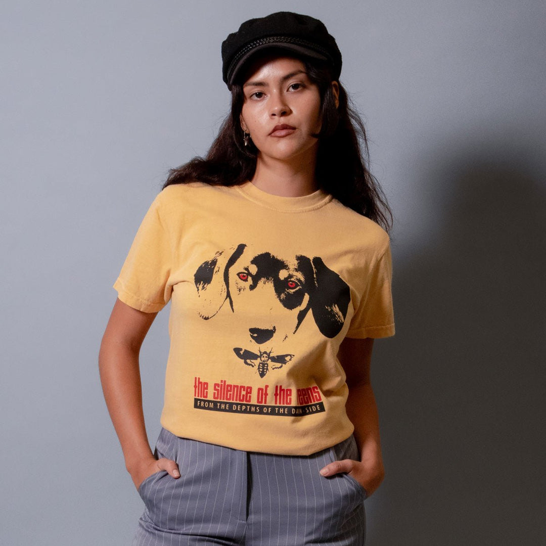 silence of the weens unisex tee | muzzle mustard - bean goods