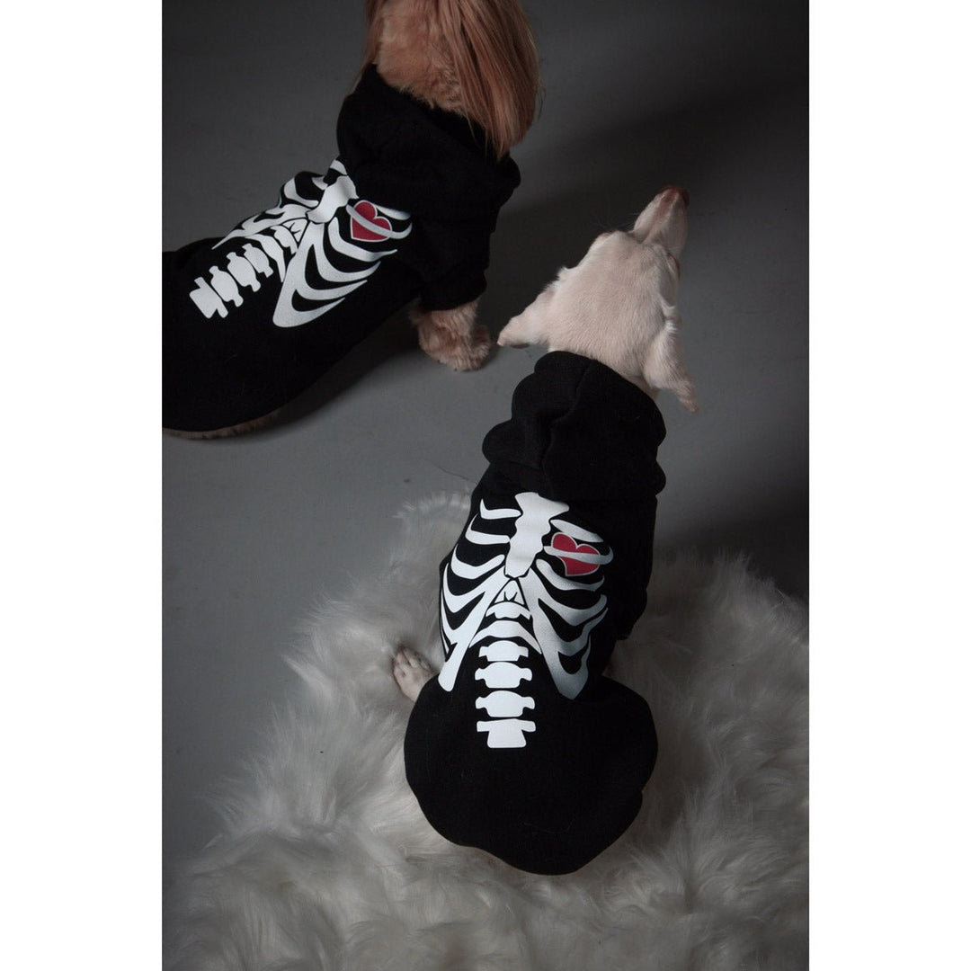 skeleween doxie hoodie - bean goods